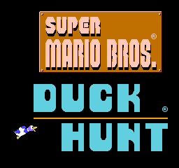 Super Mario Bros. + Duck Hunt (USA) In game screenshot